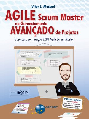 cover image of Agile Scrum Master no Gerenciamento Avançado de Projetos